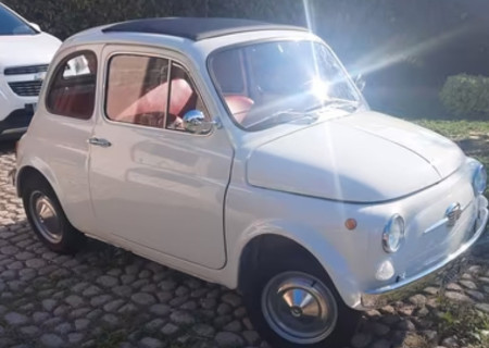 Fiat 500 f white